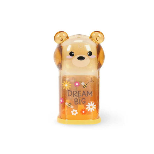 Picture of LEGAMI TEDDY SHARPENER WITH CONTAINER